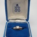 Vintage 14k-18k Two Tone Wedding Set Approximate t.c.w. 0.25 