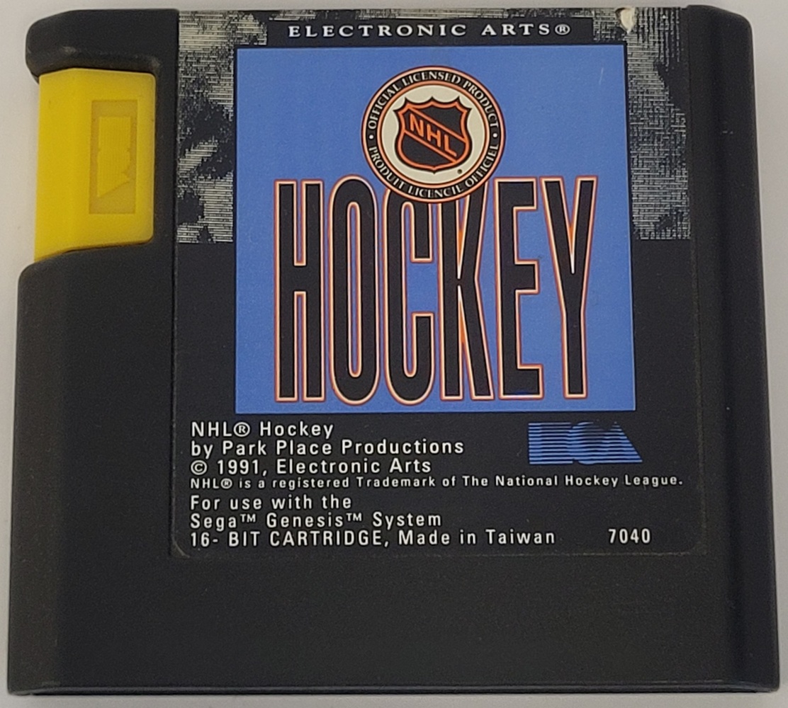ESPN NHL Hockey Game for SEGA Genesis 
