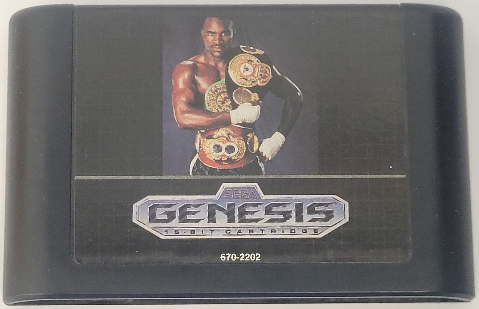 Sega Genesis Evander Holyfield's Real Deal Boxing Game 