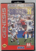 Sega Genesis World Championship Soccer 2 Game 