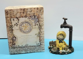 Vintage Boyd Bears & Friends Jebediah Puddlejump What a Drip! Figurine 