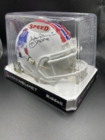 Riddell Autographed Patriots Mini Helmet 