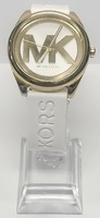 Michael Kors MK Janelle MK-7141 3-Hand Gold Tone Wrist Watch 