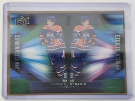 UD Upper Deck 3D Tim Hortons Connor Mcdavid Symmetry Standouts Card 23-24
