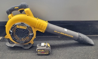 Dewalt 60V Max Flexvolt Lithium Ion Cordless Brushless Leaf Blower & Battery