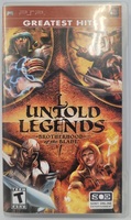 Untold Legends Brotherhood of the Blade for Psp System 