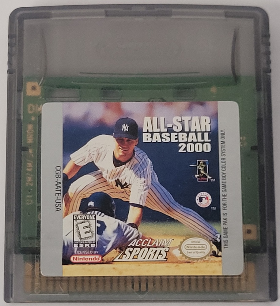 All-Star Baseball 2000 for Nintendo Gameboy Color GBC with Case 