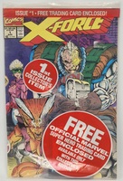 Marvel Comics X-Force Volume 1 Issue 1 1991 with Trading Card