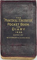 ANTIQUE The "Practical Engineer" Pocket Book and Diary 1895