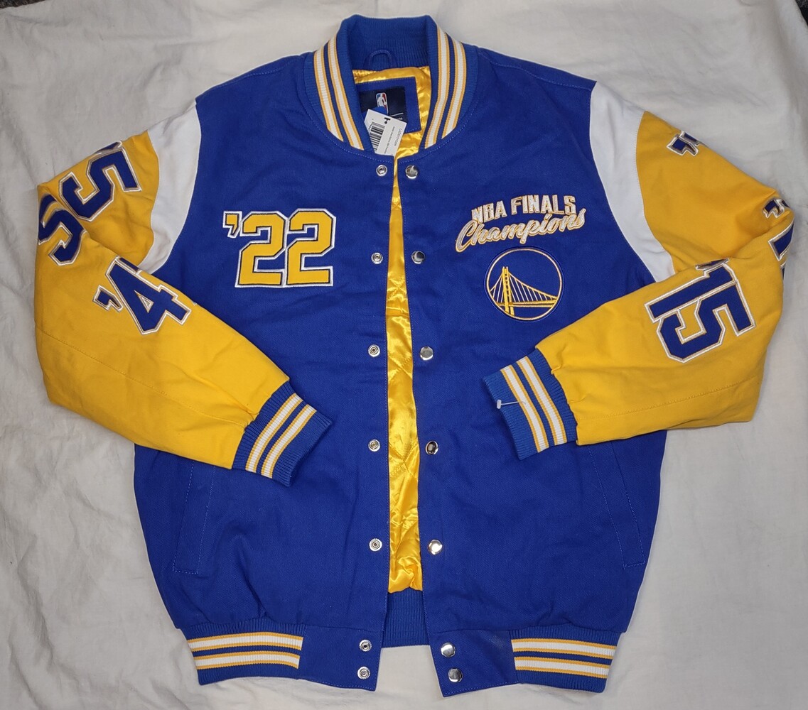 Warriors on sale finals jacket