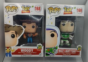 Buzz Lightyear and Woody Funko Pop! 20th Anniversary Set