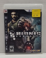Bionic Commando PS3 (2009) Complete CAPCOM Playstation 3