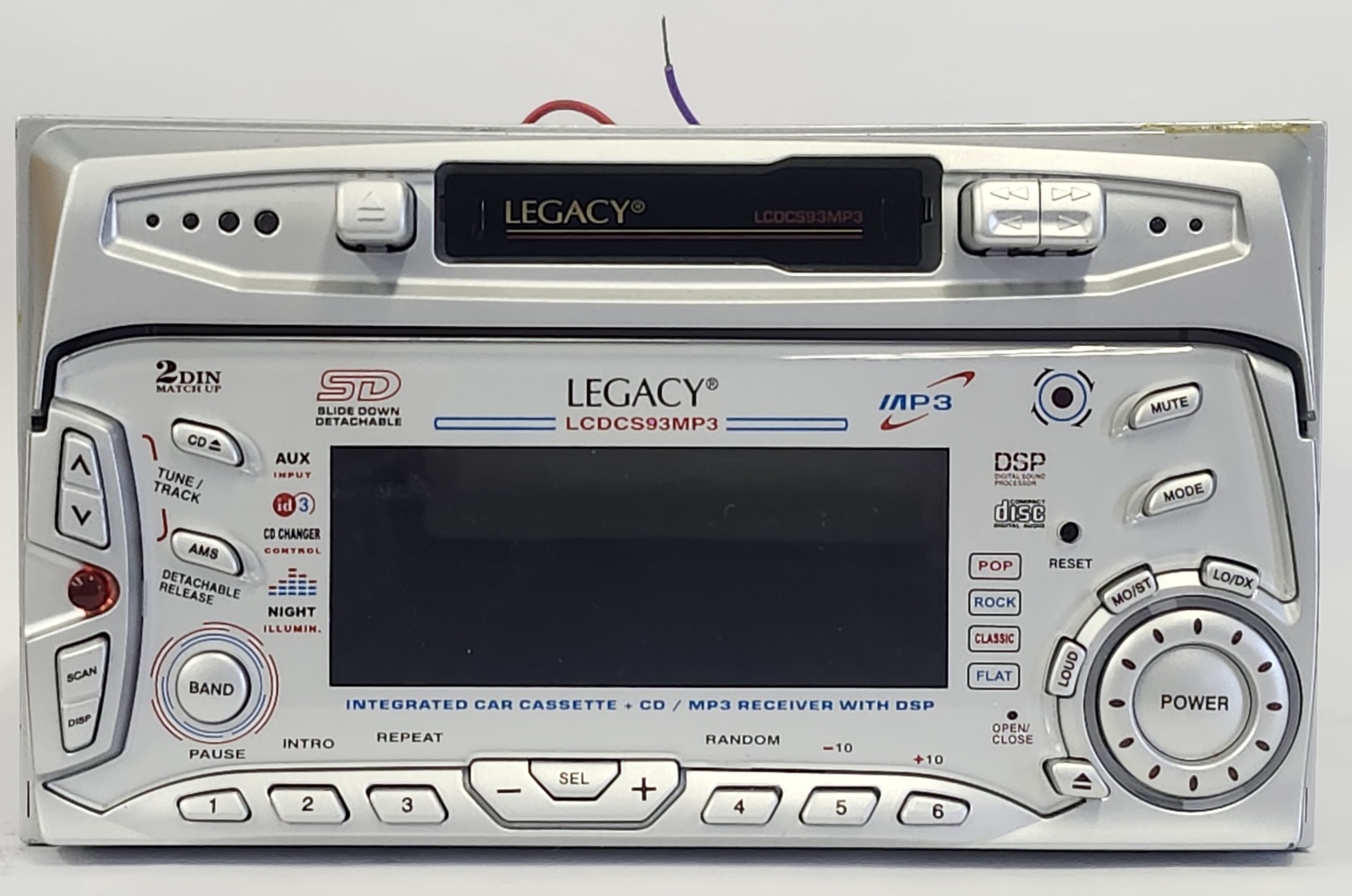 Legacy Car Radio CD MP3 Cassette Deck Head Unit Avenue Shop Swap & Sell
