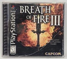 Breath of Fire 3 for Playstation 1 PS1 Console Complete in Case 
