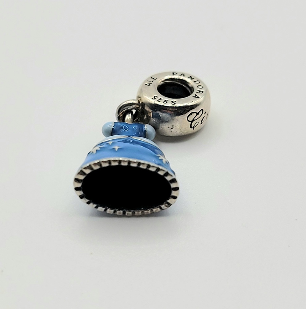 Genuine Pandora Disney Cinderella s Dress 0.925 Silver Charm Avenue Shop Swap Sell