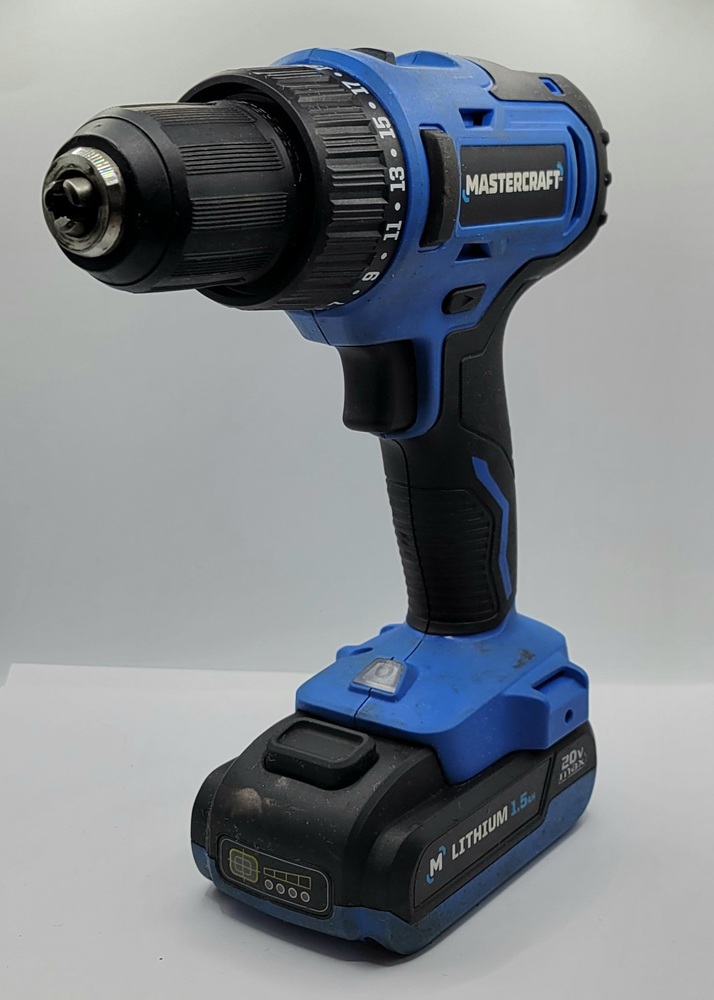Mastercraft 20V Max Lithium-Ion Drill/Driver With 1.5AH Battery