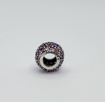 Genuine Pandora Pave Lights Multi-Colour CZ 0.925% Silver Bead Charm