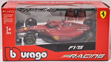 Burago Scuderia FERRARI F1-75 1/43 Scale Model 18-36832 Charles Leclerc Bburago