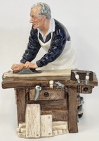 Royal Doulton 1985 "The Carpenter" Collectible Figurine 
