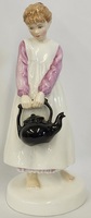 Royal Doulton 1983 "Polly, Put the Kettle On" Collectible Figurine 