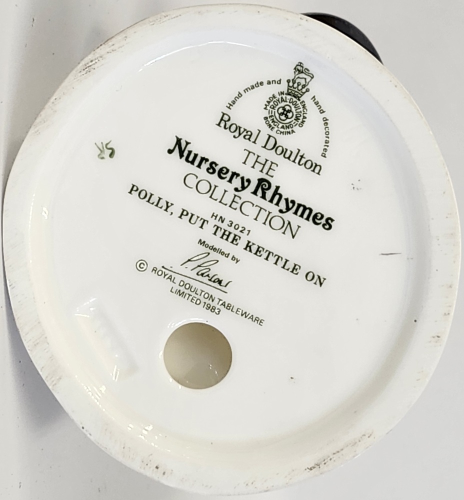 Royal Doulton 1983 "Polly, Put the Kettle On" Collectible Figurine