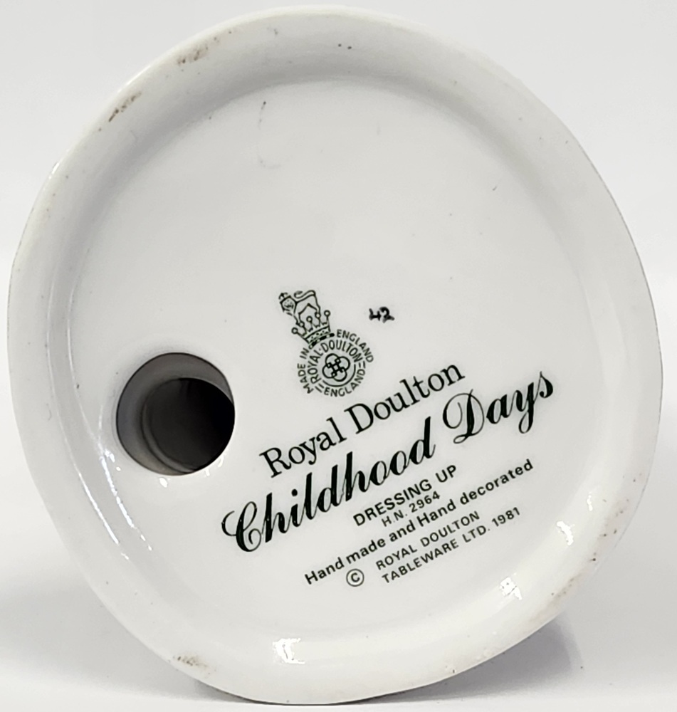 Royal Doulton "Dressing Up" 1981 Collectible Figurine Avenue Shop