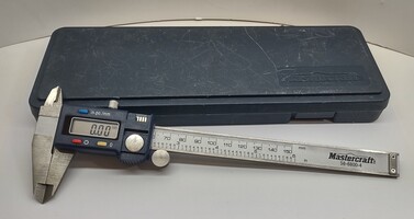 Mastercraft Digital Caliper in Case *Missing Battery Cover