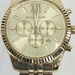 Michael Kors MK Lexington Gold Tone Wrist Watch with Extra Links 