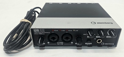 Steinberg UR22 USB Digital Audio Recording Interface