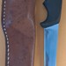 Vintage Gerber Mini Magnum 4-Inch Hunting Knife with Armorhide Handle & Sheath