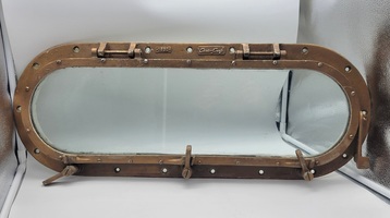 Chris Craft 1830 Oval Boat Window Approximately 27.5"x10.5"