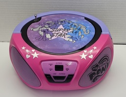 My Little Pony "Super Star" Portable a.m./f.m. Radio with c.d. Player