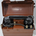  British Military Type L Field Telephone with Bakelite Handset and Metal Housing