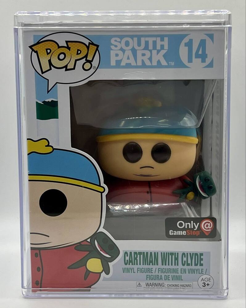 Funko Pop! South Park Cartman With Clyde #14 w/ Pop Stacks Case ...