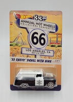 Hot Wheels 33rd Collector's Convention Los Angeles '55 Chevy Panel with Bike  