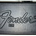 VINTAGE Fender USA Hardshell Case - NO LINING, MISSING FOOT