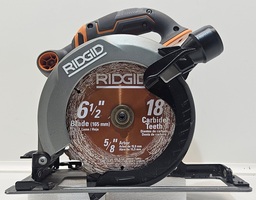 RIDGID 18V Cordless Lithium-Ion 6-1/2-inch Circular Saw (R8655) **TOOL ONLY**