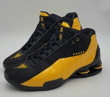 Nike Shox BB4 University Gold & Black Basketball Shoes Size 9US