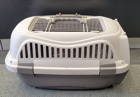 Whisker City 2 Door Pet Carrier for Small Animals 19"x11"
