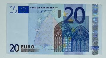 European Union 2002 - 20 Euro Bill (Spain Serial)
