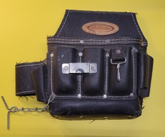 Mcguire-Nicholas 526-CC Professional Electrician's Pouch Oil Tanned Leather