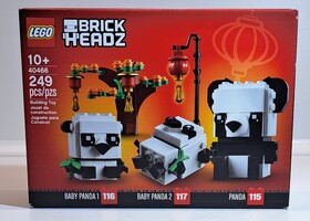 LEGO Brickheadz Chinese New Year Pandas 40466 *RETIRED*