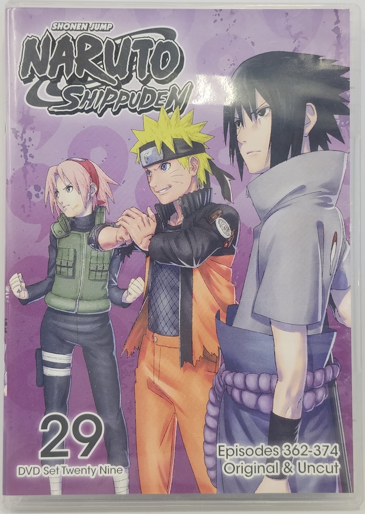 Naruto Shippuden 29 Episodes 362-374 2 Disk Set | Avenue Shop Swap & Sell