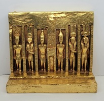 Artisans Guild International Ramesses II Nefertari Temple Artifact 1986