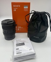 SONY FE 20mm F/1.8 G SEL20F18G (for SONY E mount)
