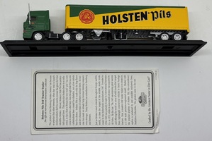 1:100 Matchbox Collectibles Holsten Pils DAF Tractor Trailer (1997) CCY08-M