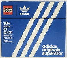 Lego 40486 Adidas Originals Superstar 14pc Set