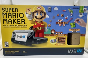 Nintendo Wii U - Super Mario Maker Deluxe Set - With Amiibo