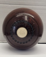 Howlands and Samson Quality  E.B.A.Official No. 3  Monogram Lawn Bowling Ball