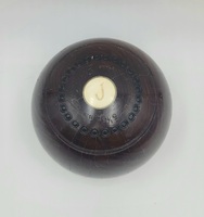 Howlands and Samson Quality  E.B.A.Official No. 3  Monogram Lawn Bowling Ball